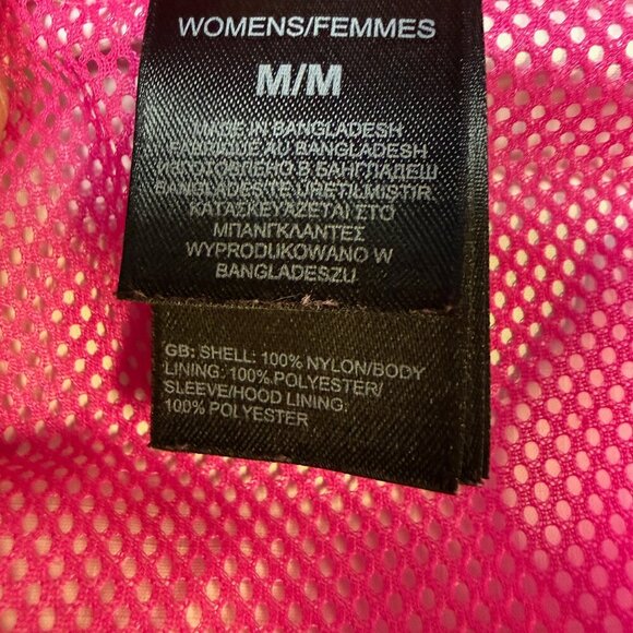 The North Face Resolve DryVent Jacket Women’s Medium Gray/Pink EUC - Picture 7 of 11